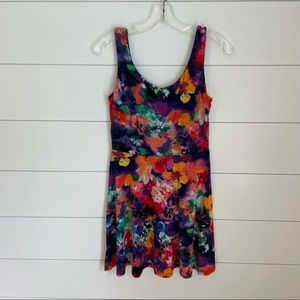 Necessary Objects | Colorful Mini Dress